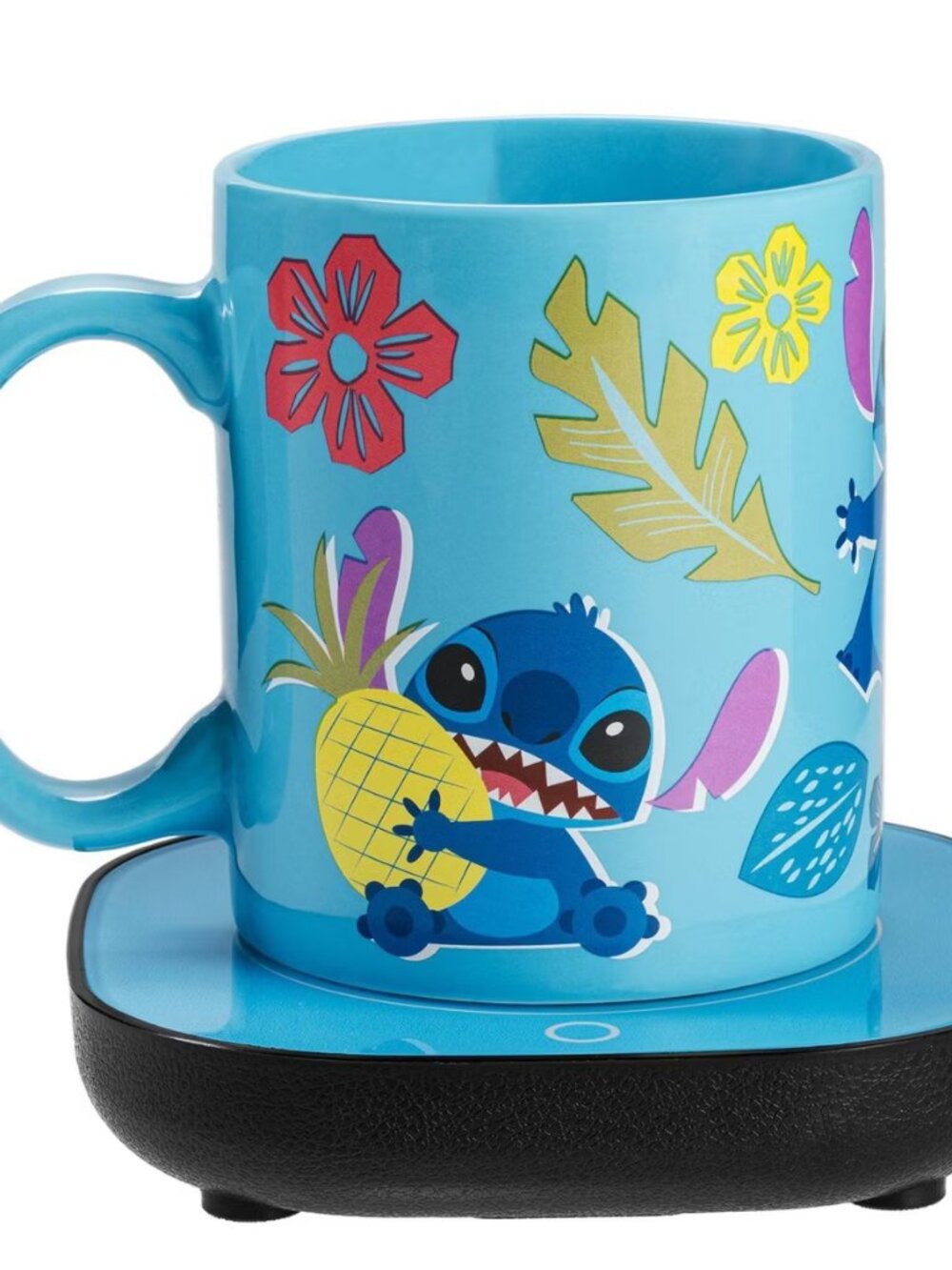 Disney Stitch Mug Warmer with Mug NEW in BOX